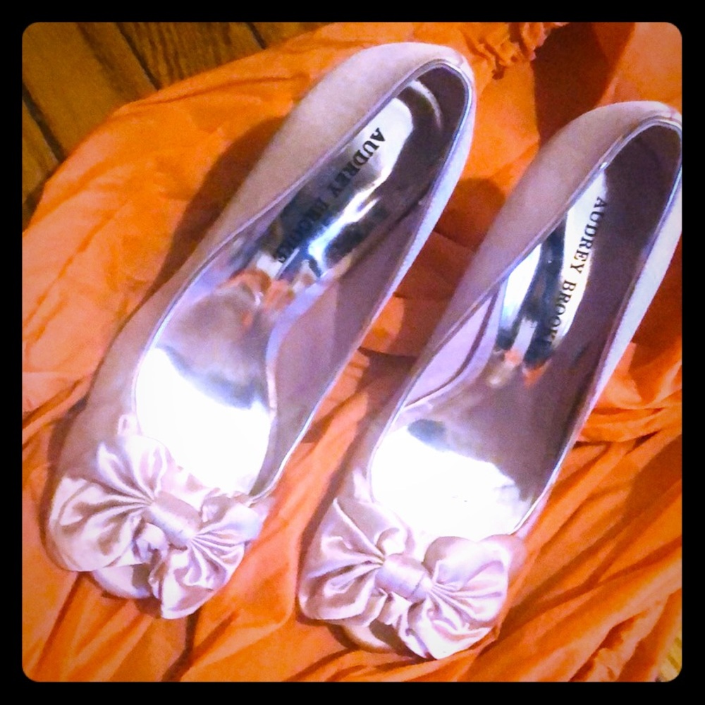 Satin Pumps By Audrey Brooke